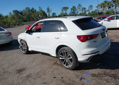 2021 Audi Q3 Premium 45 Tfsi S Line Quattro Tiptronic z USA, uszkodzony, nr VIN WA1DECF33M1082113
